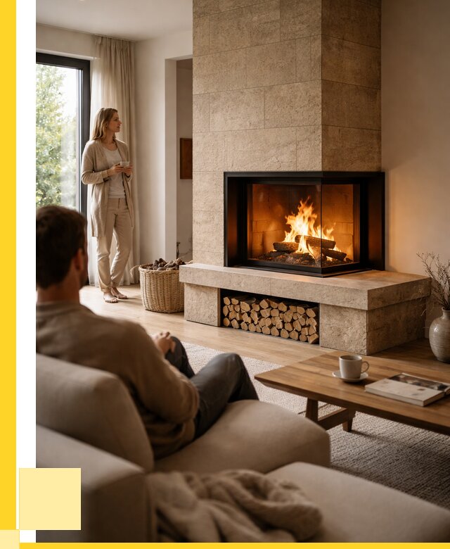 Угловые камины из кирпича установка в Ногинске от 151965 р. ЭриданНгн