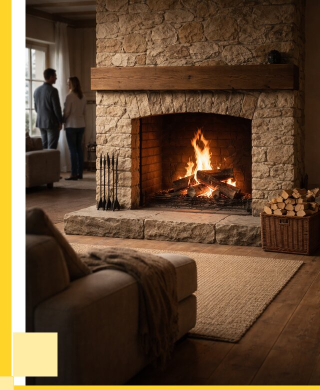 Открытые камины под ключ в Ногинске от 151965 р. ЭриданНгн