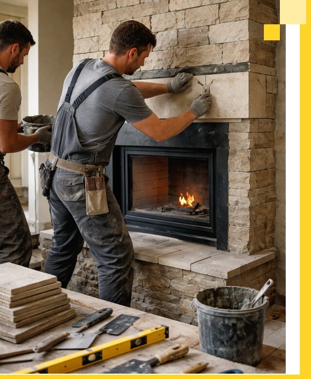 Проектирование и установка открытых каминов в Ногинске