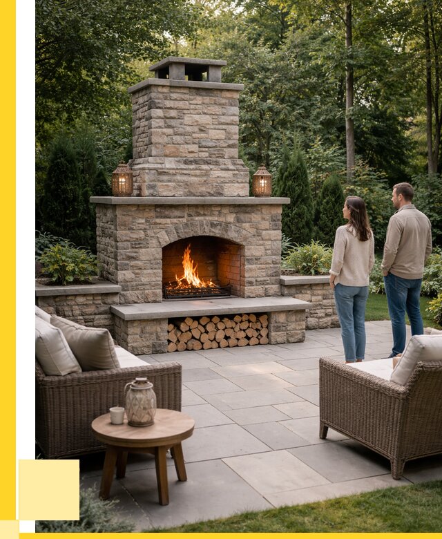 Уличные камины из кирпича в Ногинске от 151965 р. | ЭриданНгн