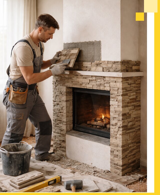 Изготовление и монтаж каминов для дома под ключ в Ногинске