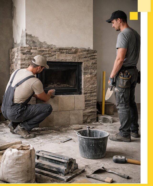 Камины под ключ в Ногинске: проект, изготовление и монтаж