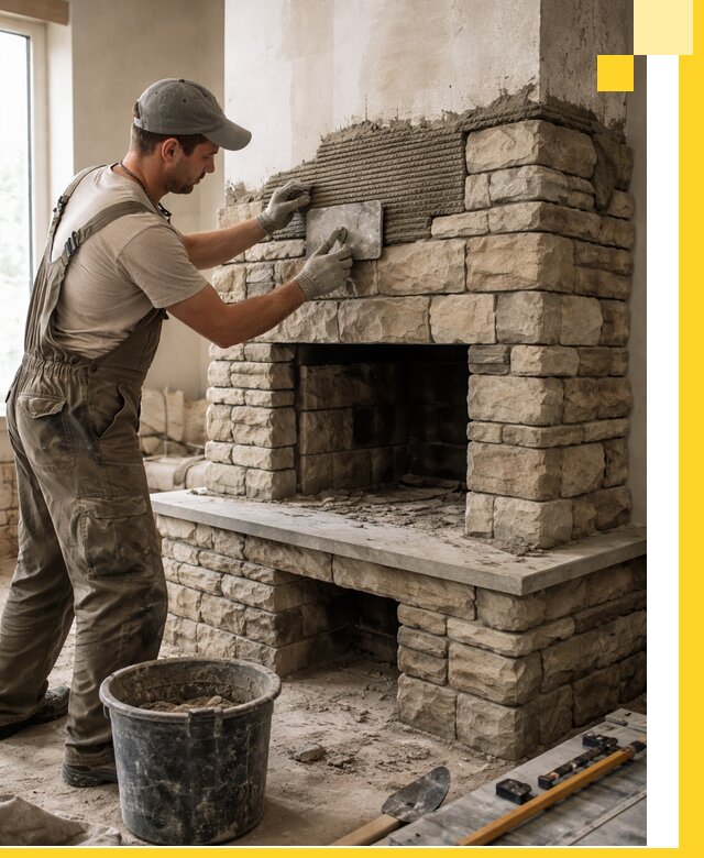 Строительство каминов под ключ в Ногинске от проектирования до монтажа