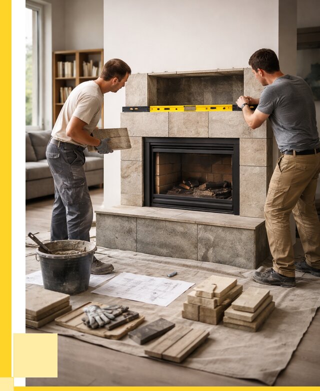 Монтаж каминов и установка в Ногинске от 45590 р. | ЭриданНгн