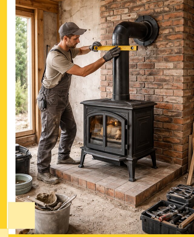 Монтаж печей установка банной печи в Ногинске от 15197 р. | ЭриданНгн