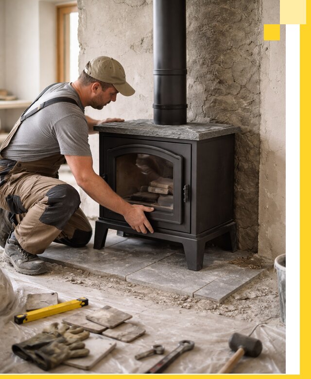 Профессиональный монтаж печей и каминов в Ногинске под ключ