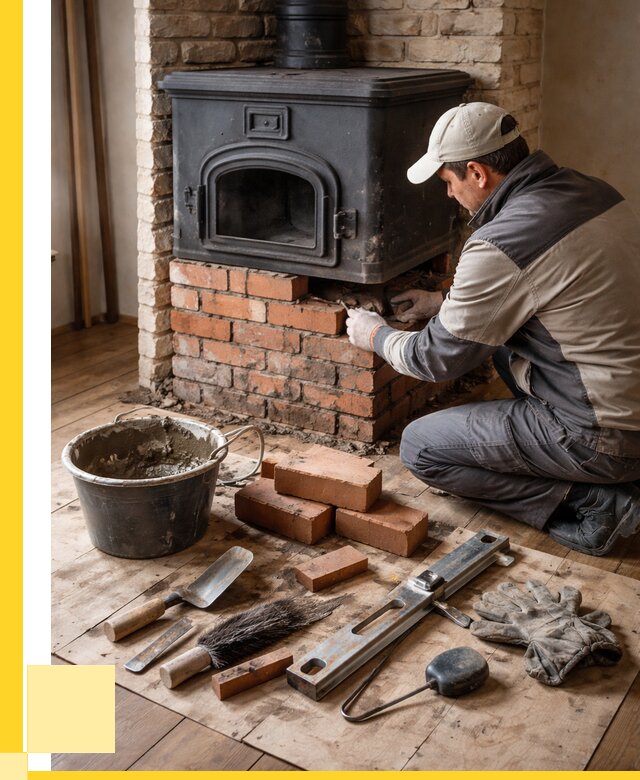 Ремонт печей в Ногинске от 12157 р., услуги печника ЭриданНгн