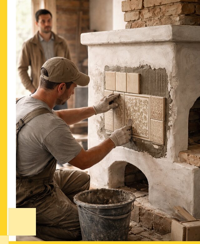 Отделка печей и банных печей в Ногинске от 35459 р. | ЭриданНгн