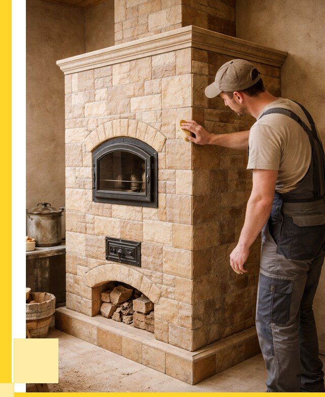 Облицовка печей в Ногинске от 4559 р. под ключ | ЭриданНгн