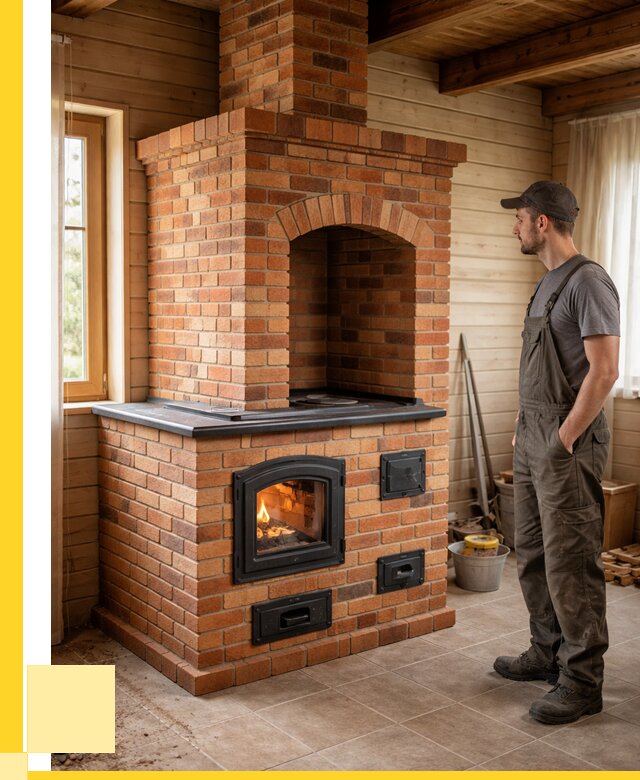 Кирпичные печи в Ногинске: купить от 151965 р. | ЭриданНгн