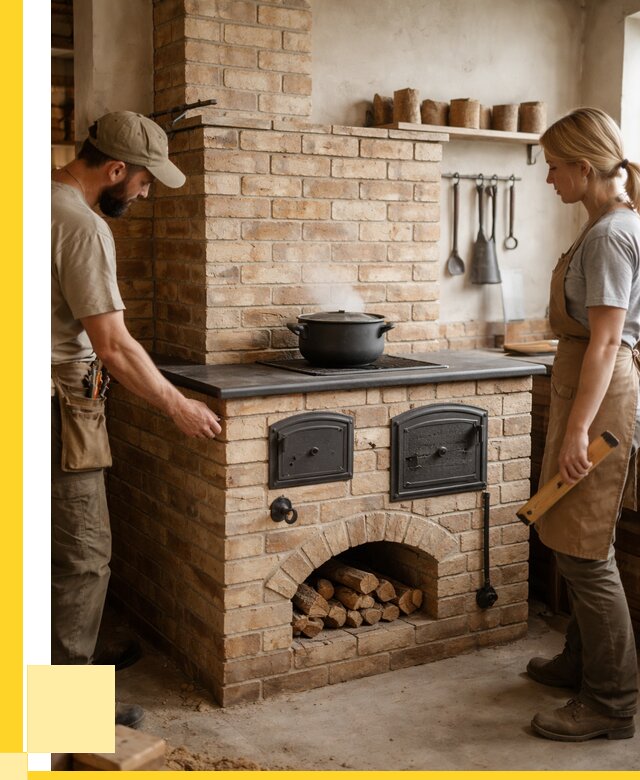 Варочно отопительные печи в Ногинске от 91179 р. | ЭриданНгн