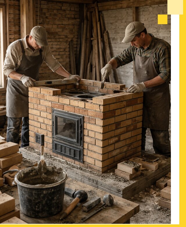 Изготовление и установка варочных печей под ключ в Ногинске