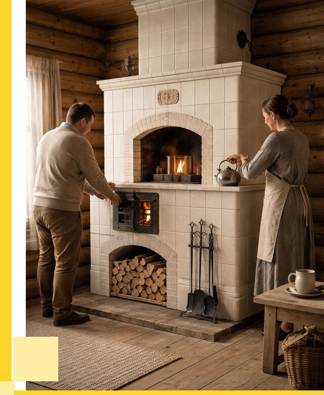 Русские печи в Ногинске: установка от 151965 р. ЭриданНгн