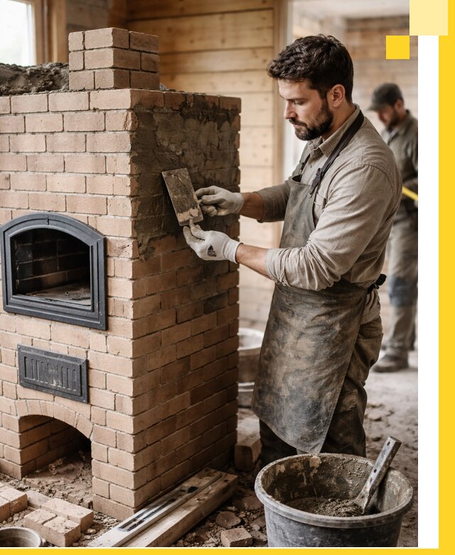 Изготовление и установка печей-шведок под ключ в Ногинске