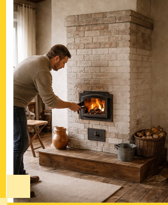 Печь голландка из кирпича в Ногинске от 86114 р. | ЭриданНгн