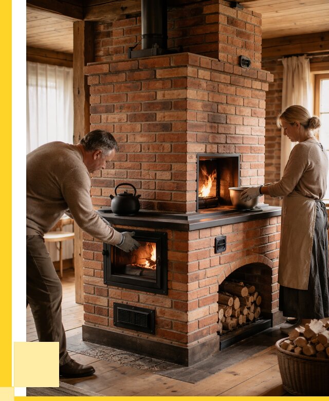 Печи для загородного дома под ключ в Ногинске от 81048 р. | ЭриданНгн