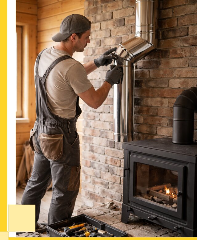 Монтаж дымоходов для печей в Ногинске от 7598 р. | ЭриданНгн