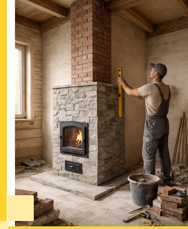 Печи и дымоходы под ключ в Ногинске от 45590 р., ЭриданНгн