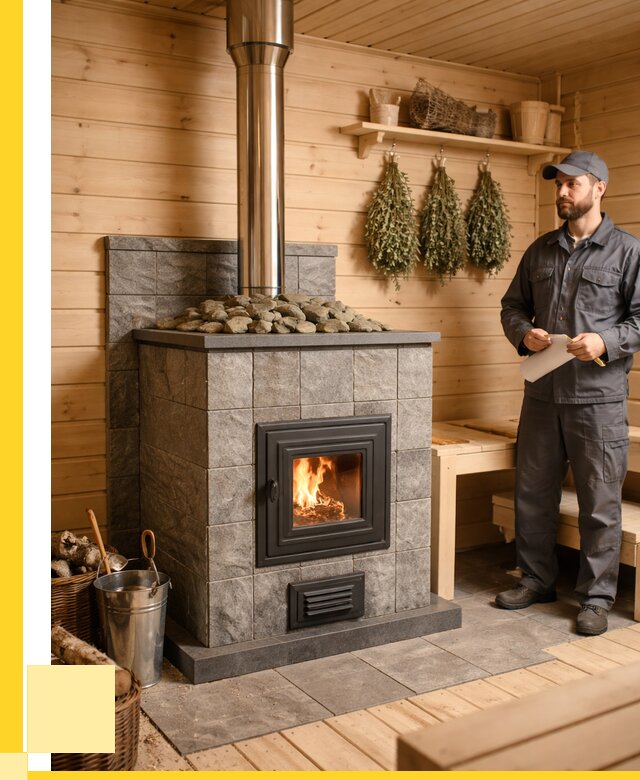 Печи для бани под ключ в Ногинске от 121572 р. | ЭриданНгн