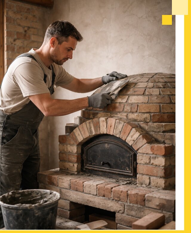 Изготовление и монтаж помпейских печей на заказ в Ногинске