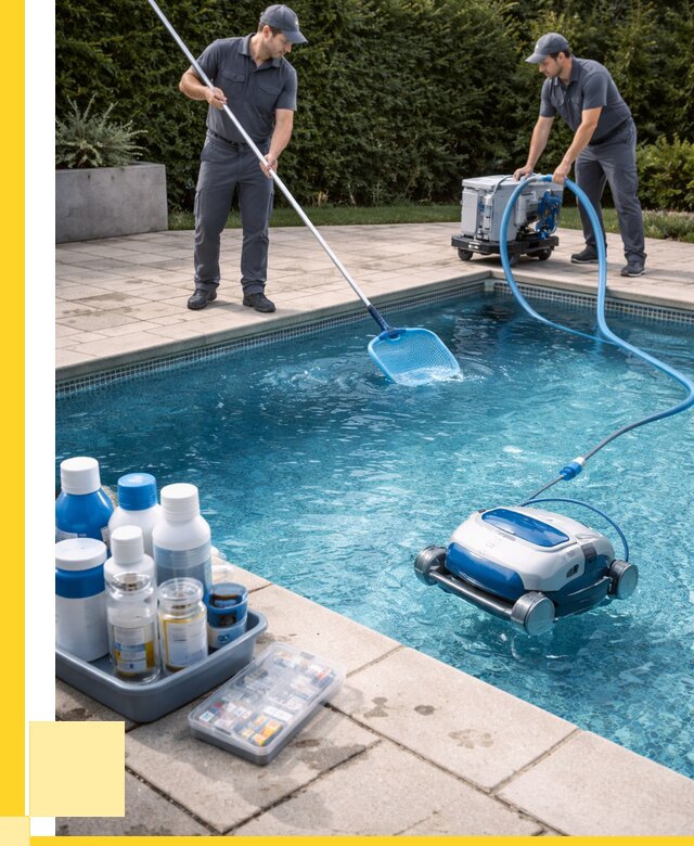 Чистка бассейнов в Ногинске роботами, от 4559 р. | ЭриданНгн