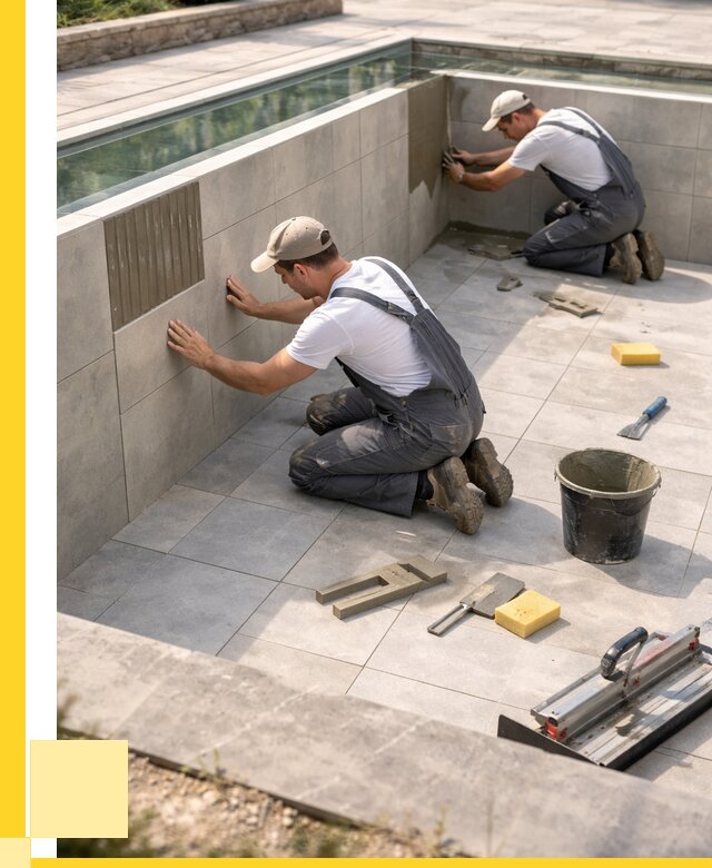 Облицовка бассейнов в Ногинске от 4559 р. под ключ | ЭриданНгн