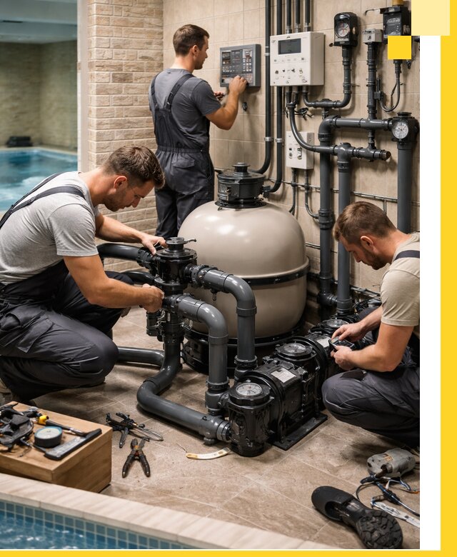 Комплексное оборудование для бассейнов под ключ в Ногинске