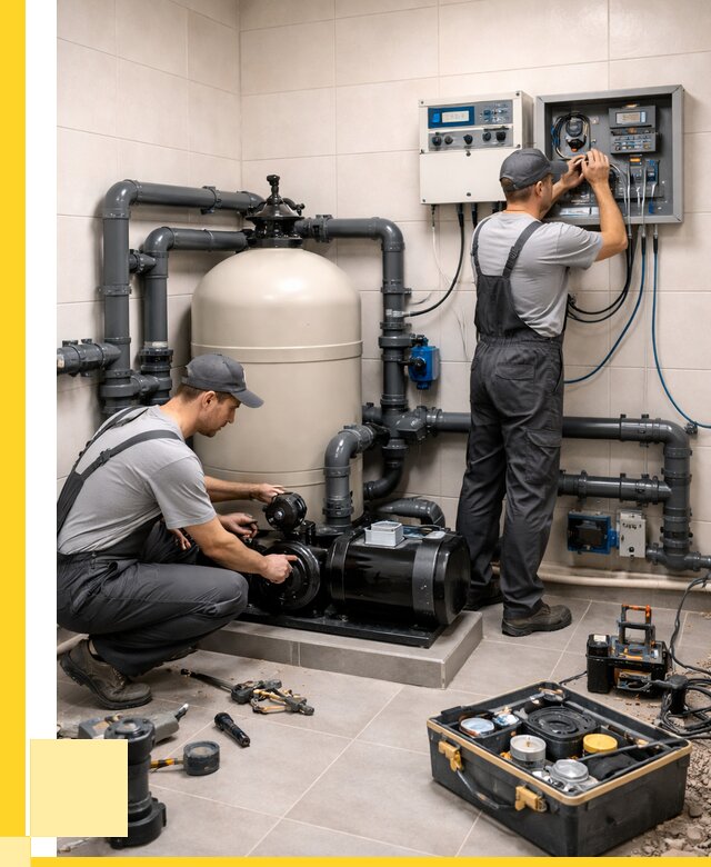 Монтаж оборудования для бассейнов в Ногинске от 40524 р. | ЭриданНгн