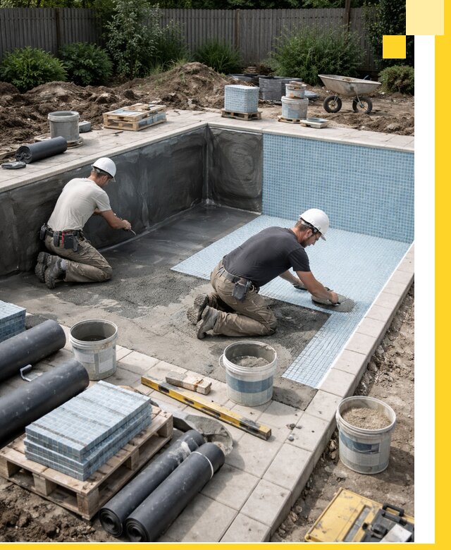 Проектирование и строительство стационарных бассейнов в Ногинске