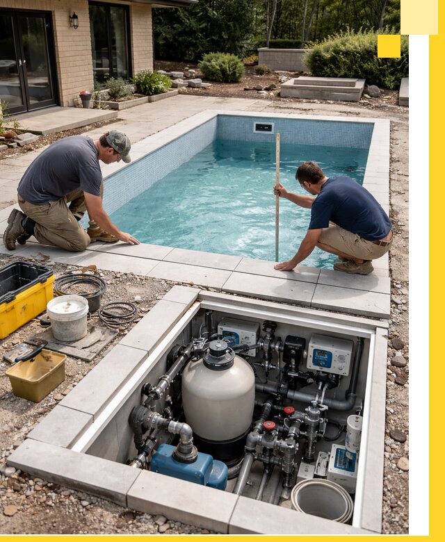 Строительство качественных домашних бассейнов под ключ в Ногинске