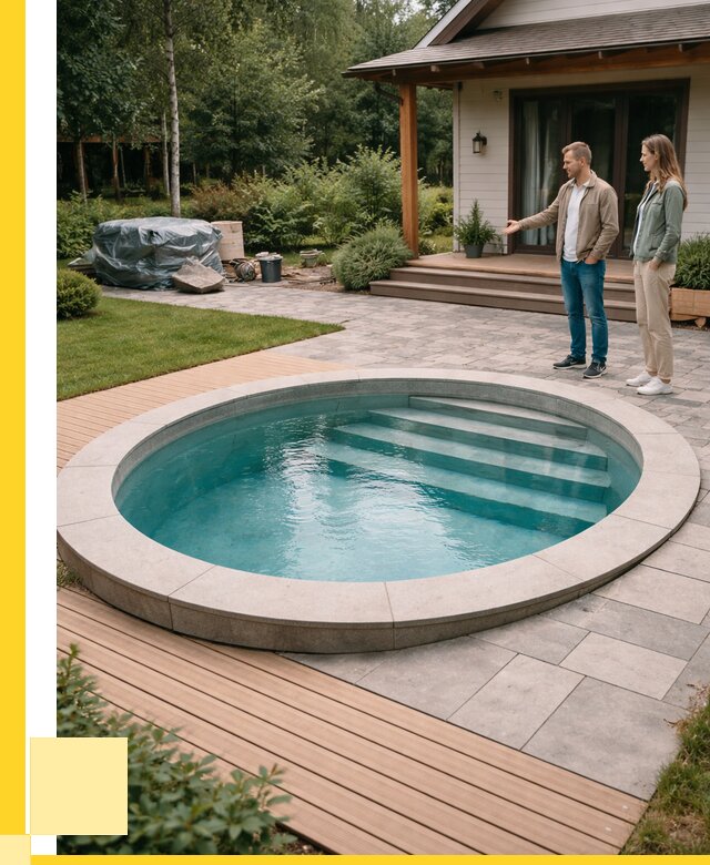 Бассейн на даче под ключ в Ногинске от 202620 р., ЭриданНгн