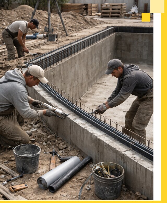 Качественный монтаж чаши бассейна в Ногинске под ключ с гарантией