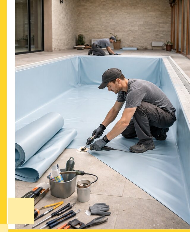 Пленка ПВХ для бассейнов в Ногинске от 2533 р. | ЭриданНгн