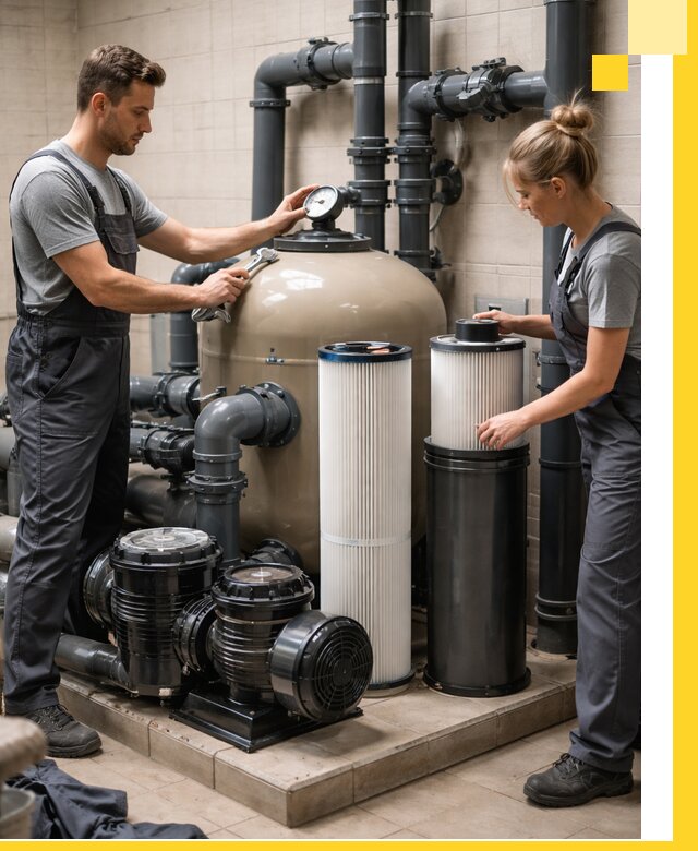 Фильтры и системы фильтрации для бассейнов в Ногинске