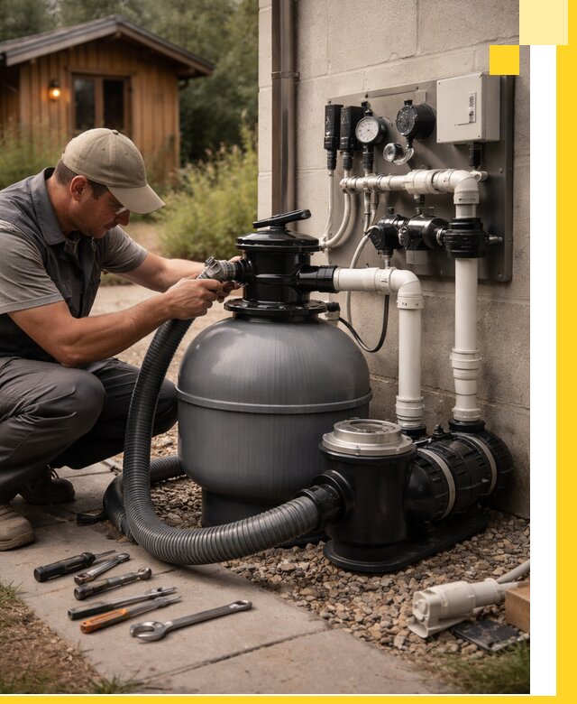 Продажа и монтаж фильтров и насосов для бассейнов в Ногинске