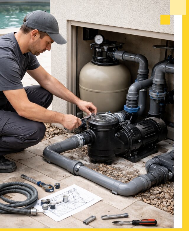 Поставка, монтаж и сервис насосов для бассейнов в Ногинске