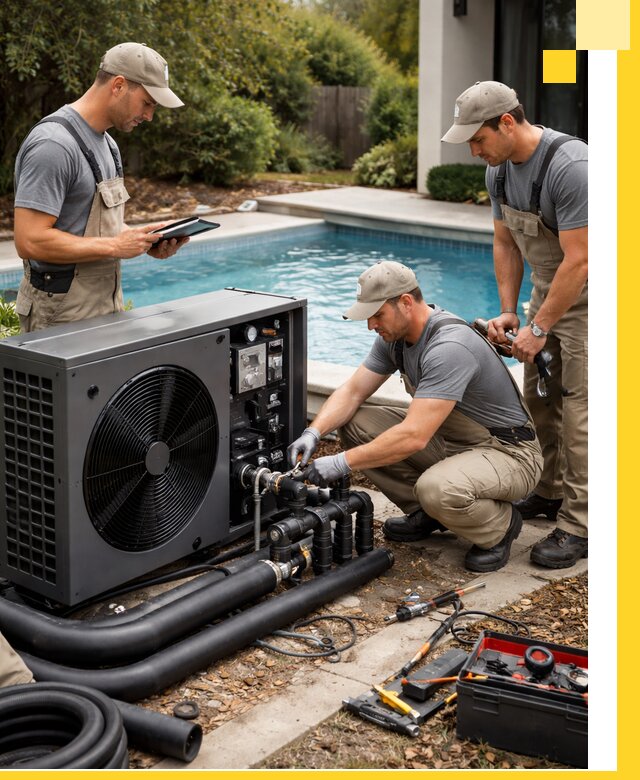 Проектирование и установка тепловых насосов для бассейнов в Ногинске