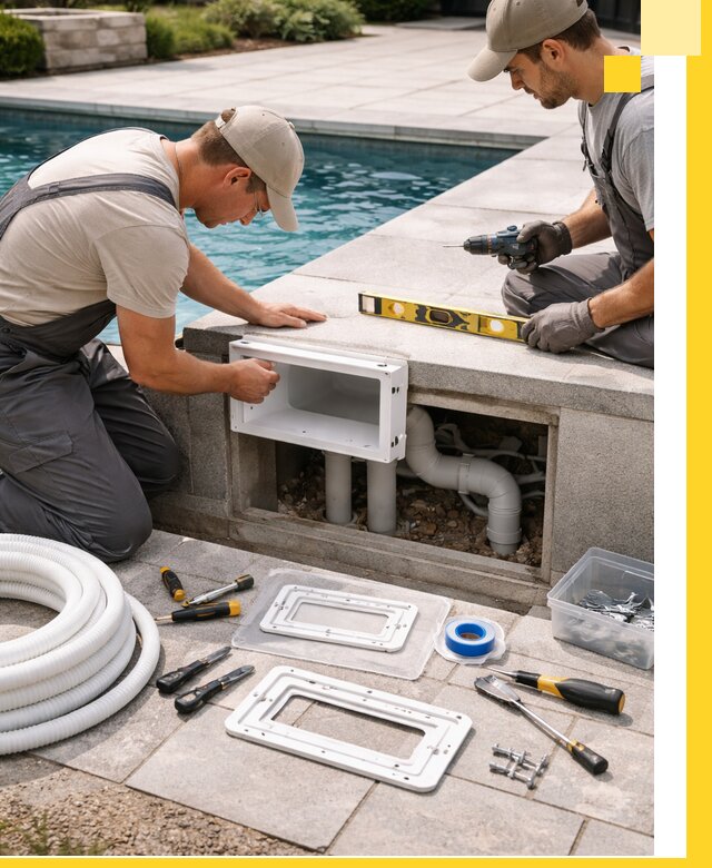 Поставка и установка скиммеров для бассейнов в Ногинске