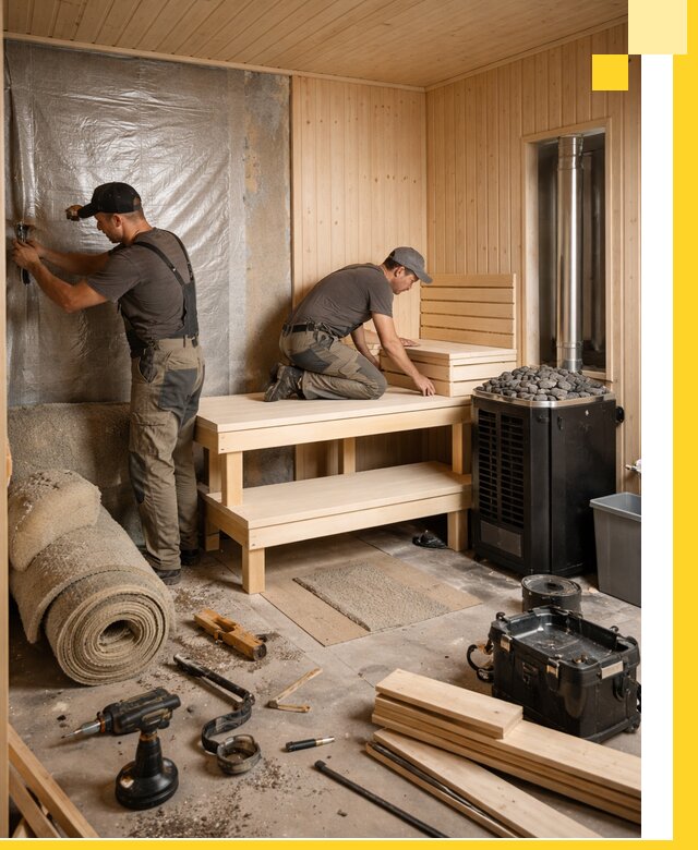 Проекты саун под ключ в Ногинске дизайн и строительство