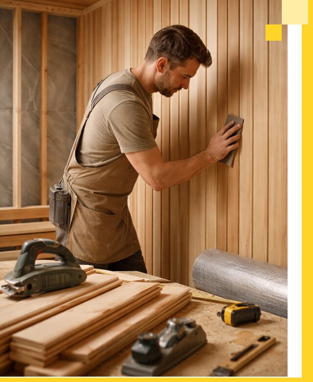 Профессиональная отделка саун и парных под ключ в Ногинске