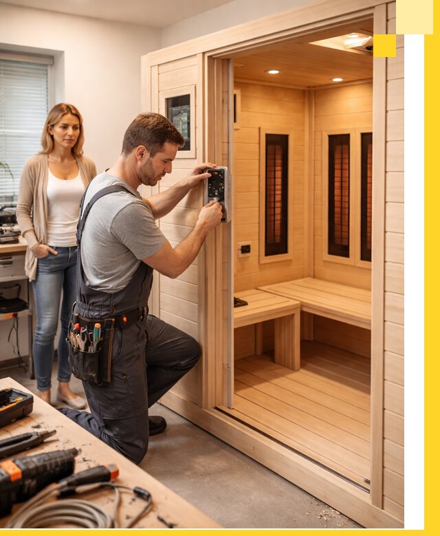 Инфракрасные сауны под ключ в Ногинске продажа и установка