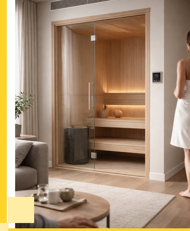 Сауна в квартире под ключ в Ногинске от 121572 р. ЭриданНгн