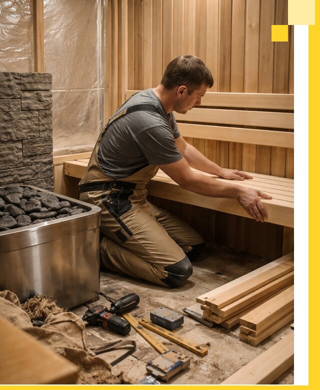 Сауны для дома под ключ с проектированием и монтажом в Ногинске