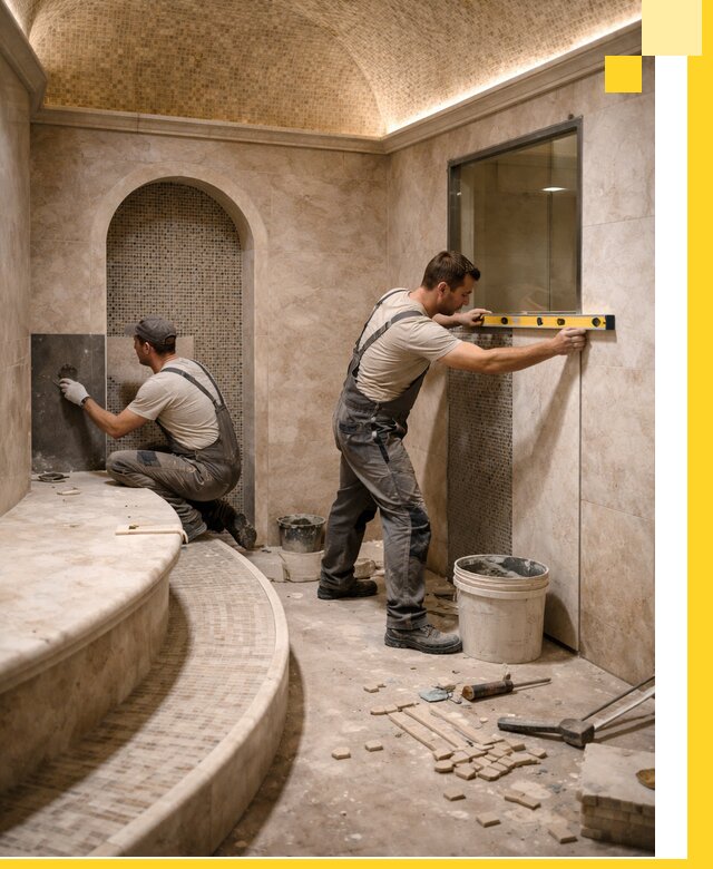 Проектирование и строительство саун с хамамом под ключ в Ногинске