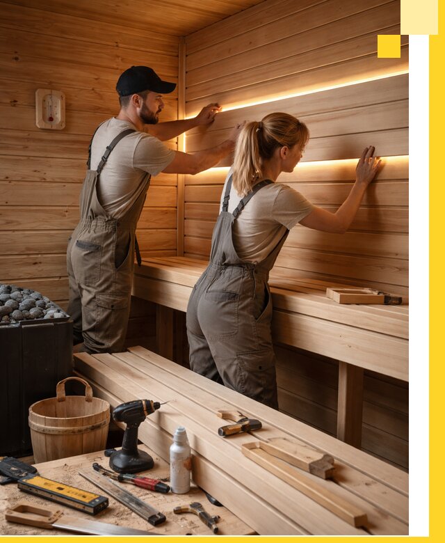 Дизайн саун и бань под ключ с индивидуальным проектом в Ногинске