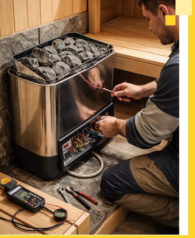 Продажа и установка электрокаменок для саун в Ногинске