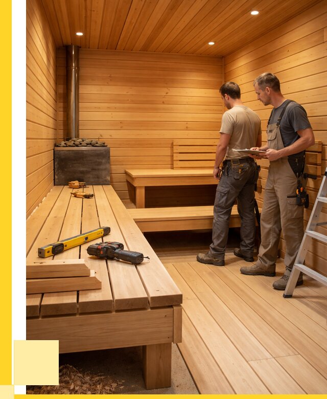 Отделка бань и саун в Ногинске по цене от 4559 р. | ЭриданНгн