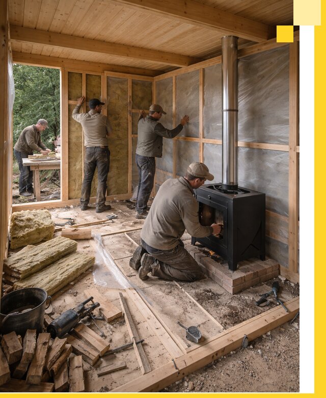 Профессиональный монтаж бань под ключ в Ногинске для дома