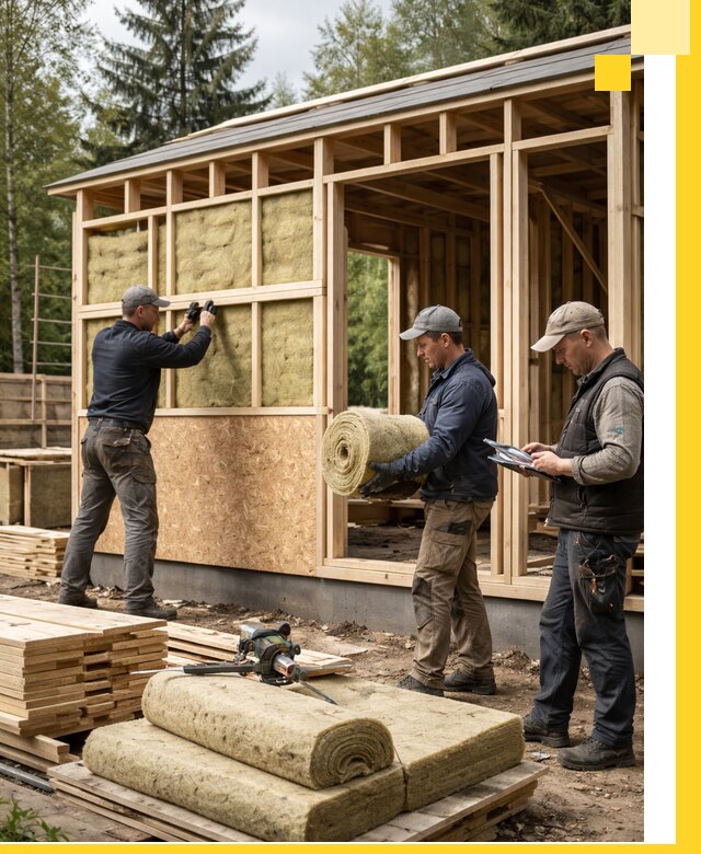 Проектирование и строительство каркасных бань в Ногинске под ключ