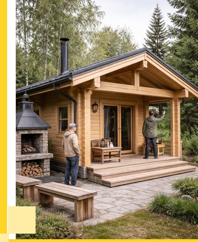 Деревянные бани под ключ в Ногинске от 455895 р. | ЭриданНгн